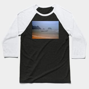 Fog at daybreak Baseball T-Shirt